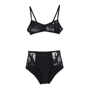 Huala Women Pin Up Set With Sequins